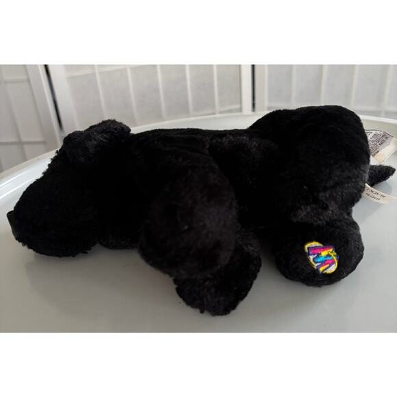 Ganz Webkinz Black Lab Plush Stuffed Animal Toy Dog Puppy EUC - Picture 6 of 9